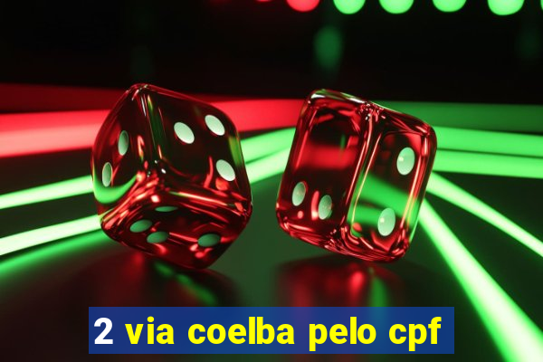 2 via coelba pelo cpf